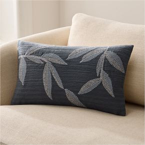Embroidered Flora Pillow Cover | West Elm (US)