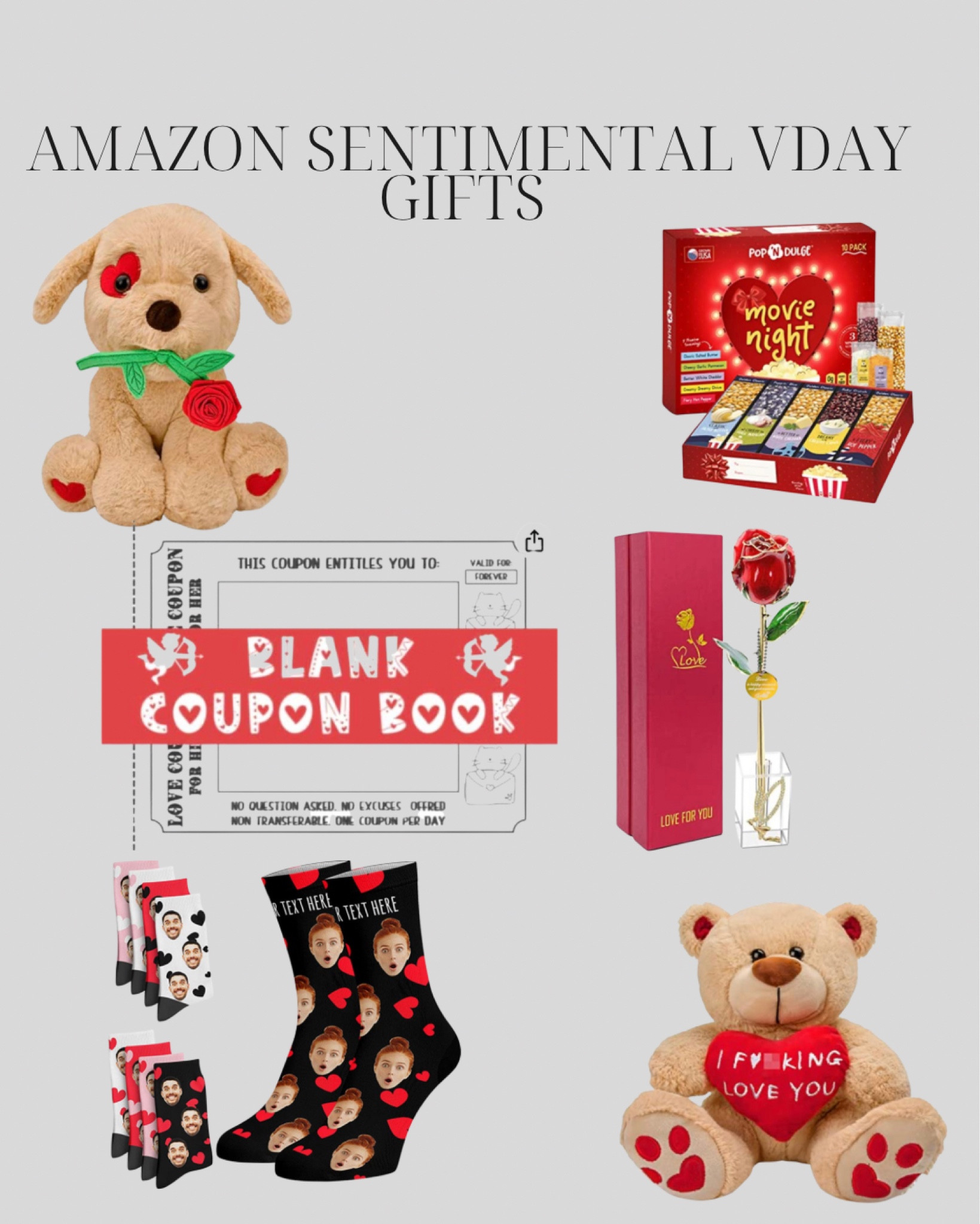 Here’s a more modern list of cute gifts  that made us fall in love with Valentines Day in the first place 😍

#valentinesday #valentinesdaypresents 

#LTKGiftGuide #LTKSeasonal #LTKFind