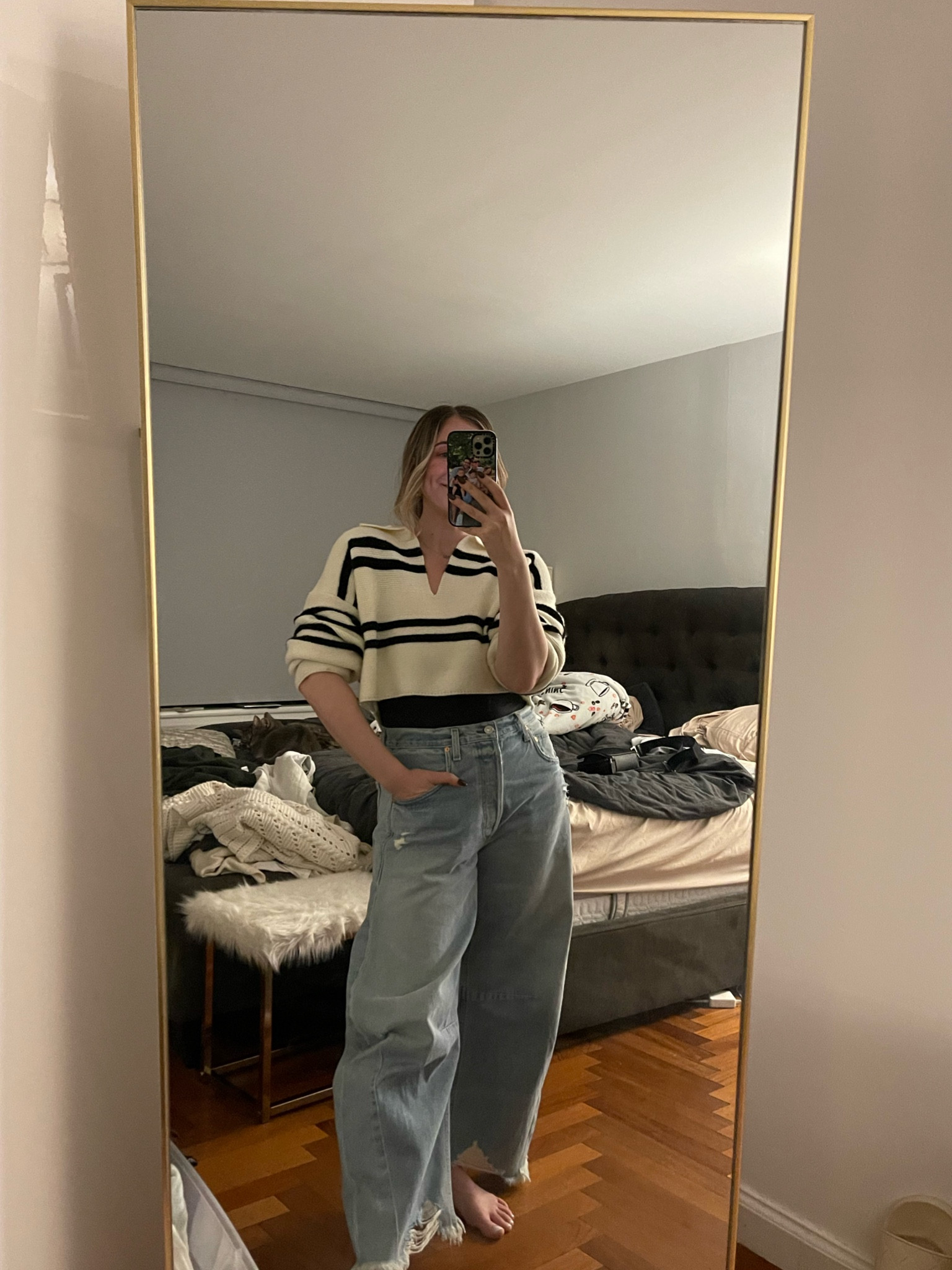 stripped sweater roundup🖤🤍 #stripped #strippedsweaters