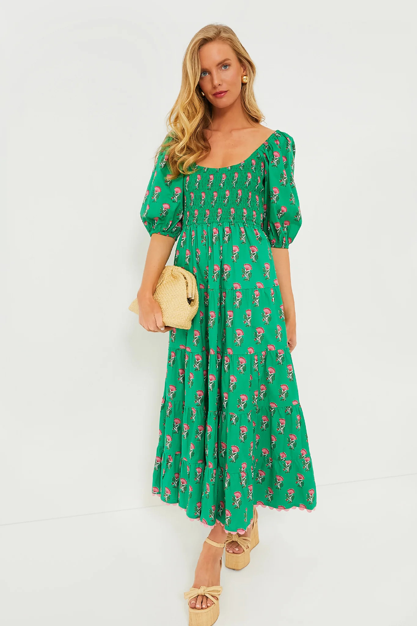Parakeet Blossom Angelina Dress | Tuckernuck (US)