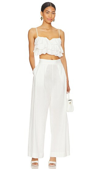 Danelle Set in Optic White | Revolve Clothing (Global)