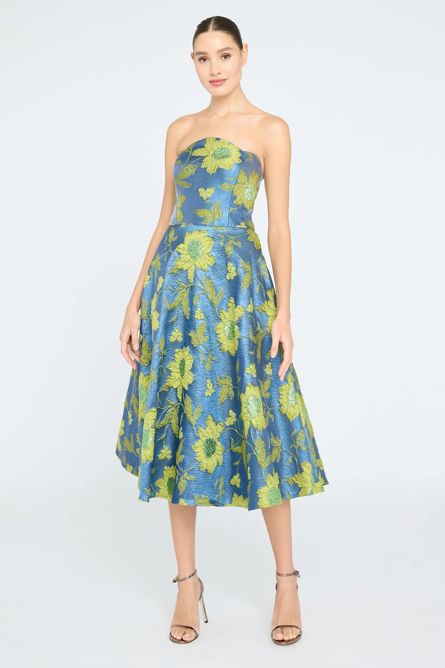 Dara Scallop Strapless Dress (Women) | Nordstrom | Nordstrom
