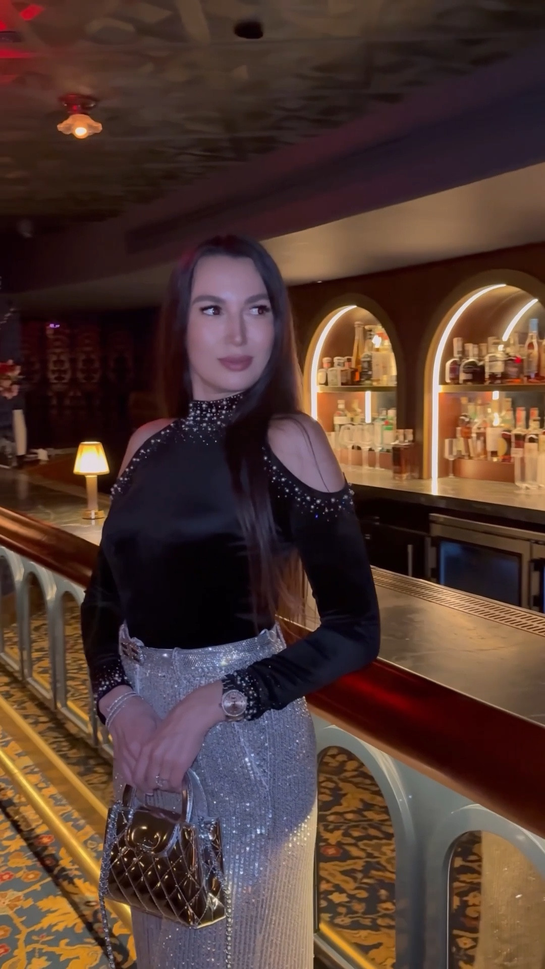 Beautiful spring outfits for a night out. Use my Discount Promo Code “Iryna20” for 20% off for any order on the richradiqs.com website. 

Stunning quality, a perfect fit, and luxurious designs - I’m obsessed with this brand
The blouse and sequin pants I’m wearing are both size S

#LTKgrwm #LTKdayinmylife #LTKootd