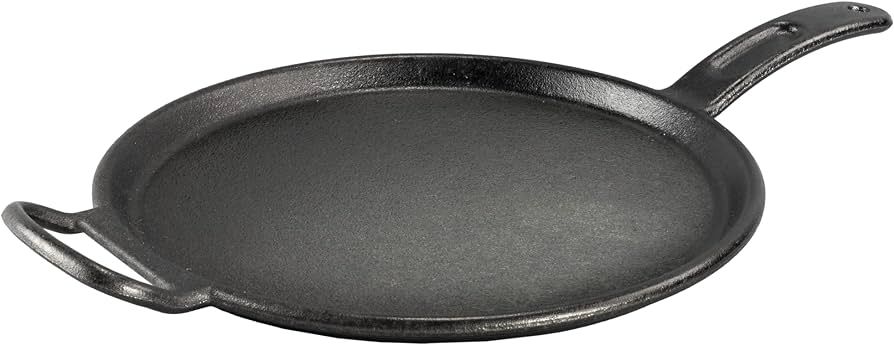 Lodge BOLD 12 Inch Seasoned Cast Iron Griddle, Design-Forward Cookware,Black | Amazon (US)