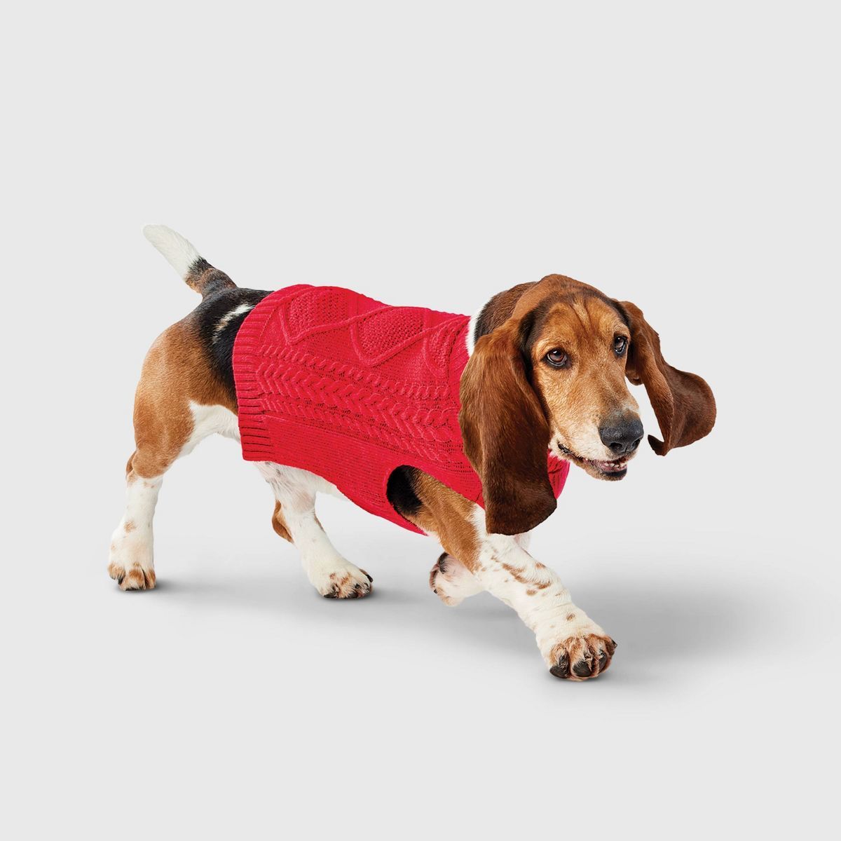 Gingerbread Playhouse Red Knit Cat and Dog Sweater - Wondershop™ | Target
