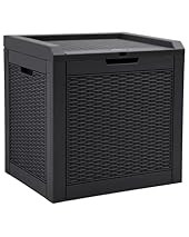 Rattan Deck Storage Box  | Amazon (US)