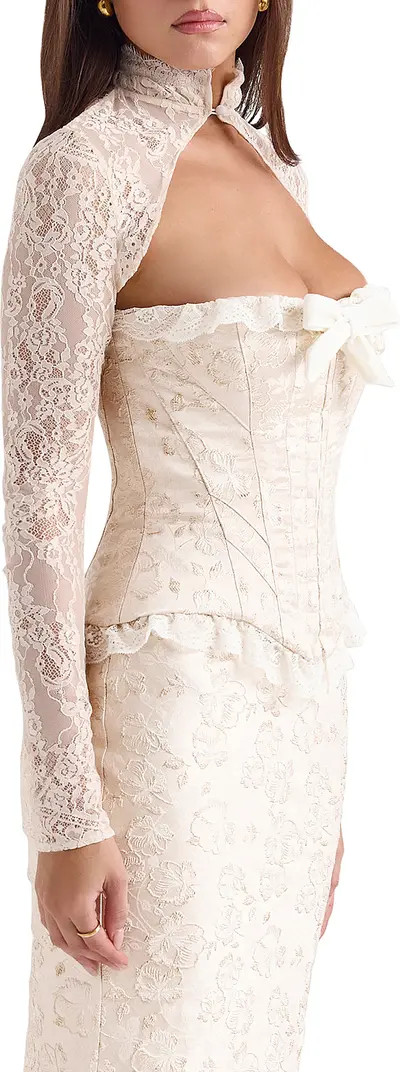 Perdita Corset Top & Bolero Set | Nordstrom