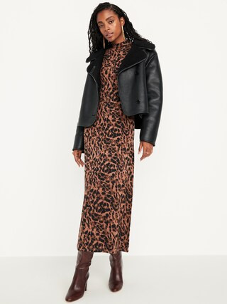 Mock Neck Maxi Dress | Old Navy (US)
