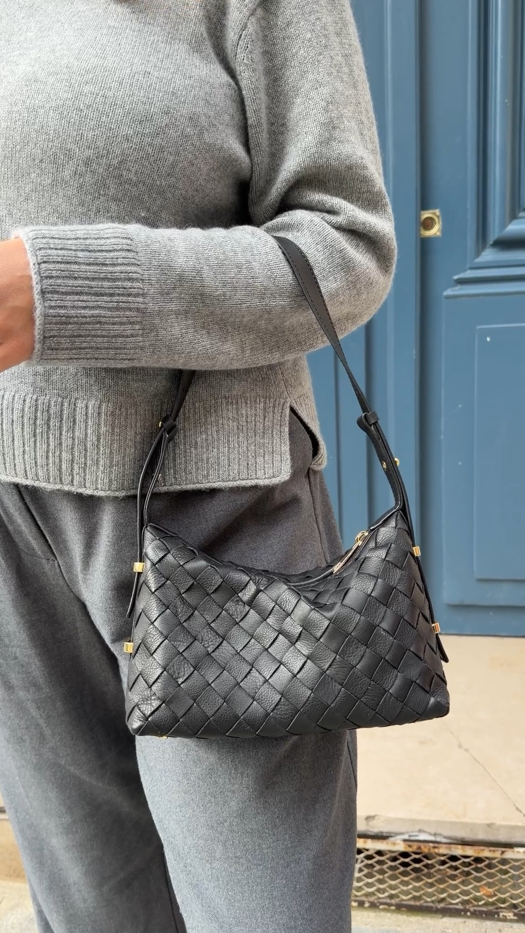 Cozy neutrals, polished finish

grey sweater outfit, neutral outfit, cozy chic, everyday outfit, casual chic, elevated basics, black woven bag, fall outfit, capsule wardrobe, effortless style

#LTKootd #LTKWorkwear #LTKSeasonal