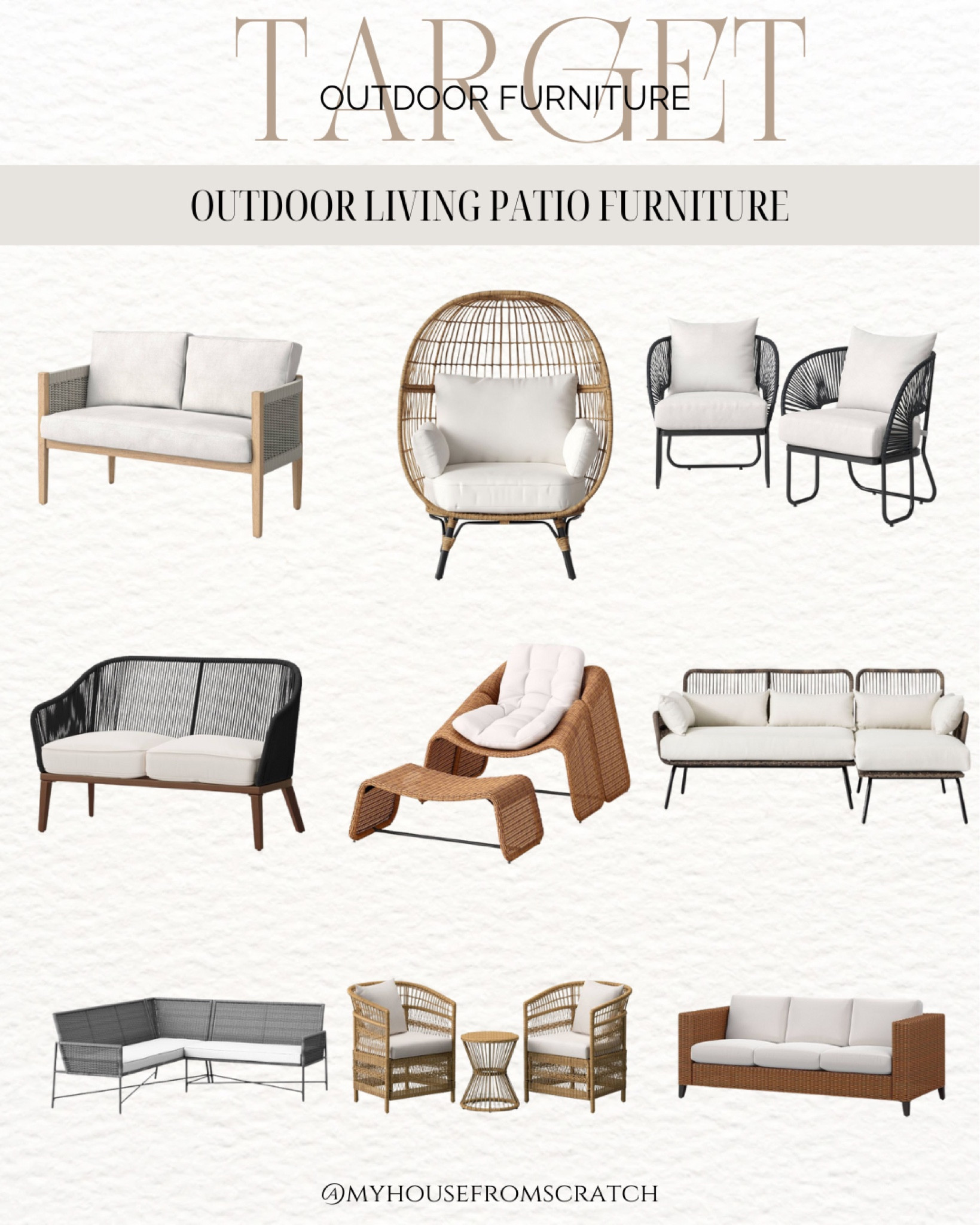 Target outdoor furniture, target outdoor, target outdoor seating 

#LTKhome #LTKSeasonal #LTKsalealert