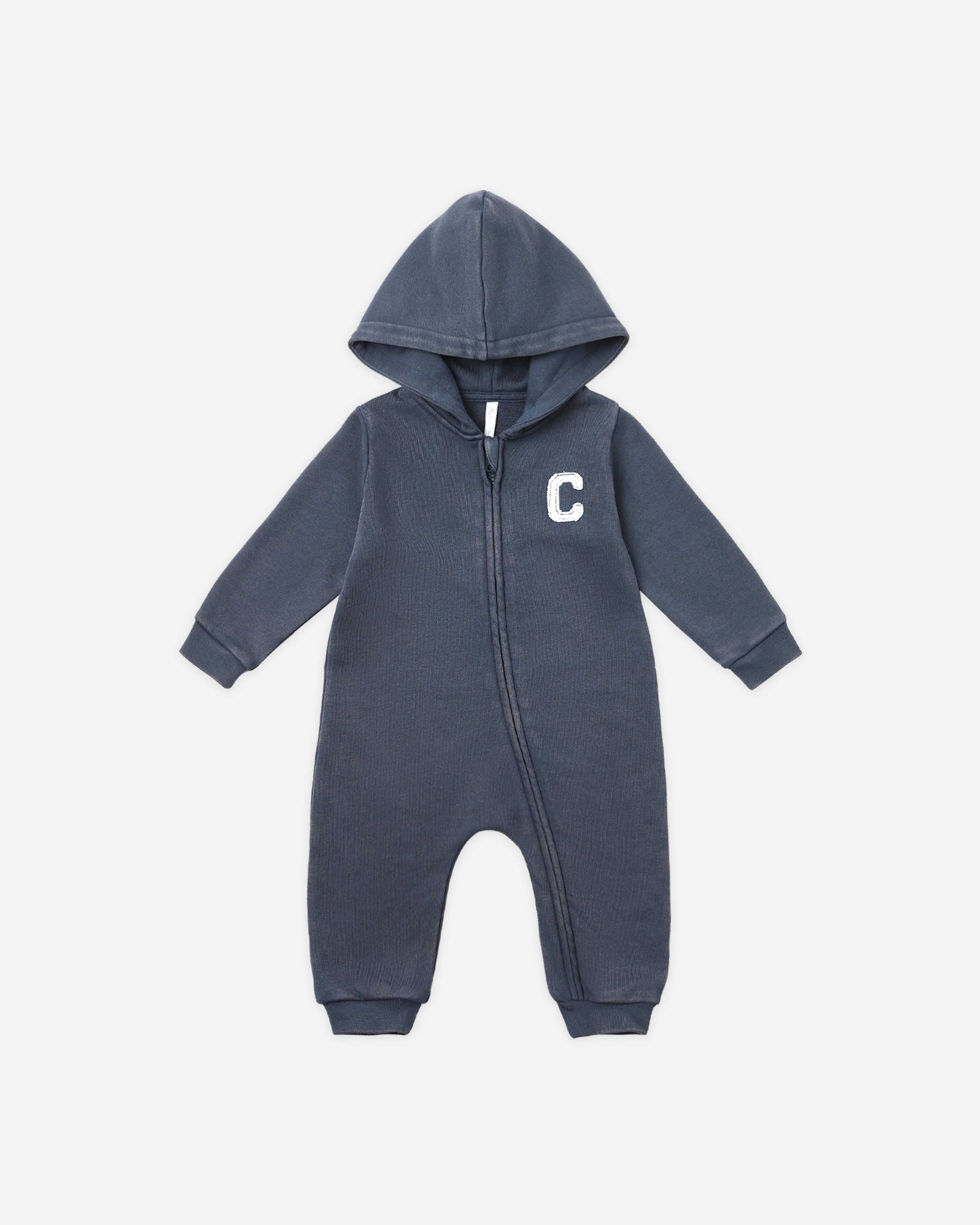 Hooded Jumpsuit || Navy | Rylee + Cru