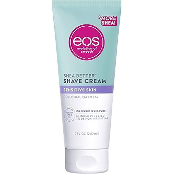 eos Sensitive Skin Shave Cream | Provides 24-Hours of Skin-Softening Moisture | Skin-Friendly | 7... | Amazon (US)
