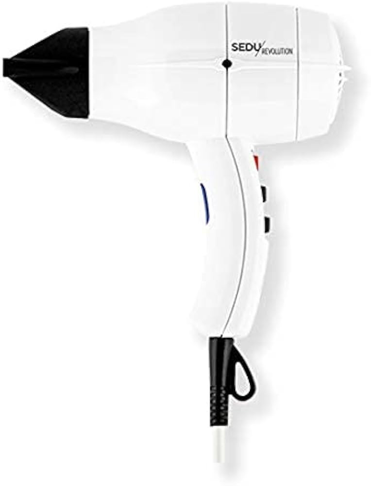 Sedu Revolution Pro Tourmaline Ionic 4000i Hair Dryer (White) | Amazon (US)
