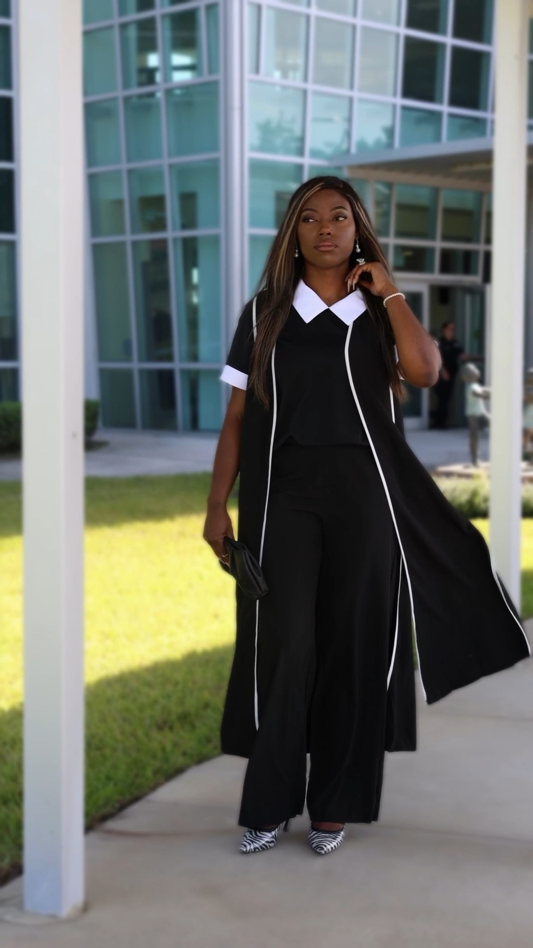 Proud and Polished! 🖤🤍It’s graduation season—and first up was supporting my amazing students who graduated this term at our local college. Watching my students cross the stage was a full-circle moment—and you know your fave college professor had to do it in style! 

Outfit deets linked

#GraduationSeason #GraduationGuest #ProfessorStyle #MacysStyleCrew #AmazonFashionFinds #SoftGlamLook #ChicAndClassy #OOTD

#LTKWorkwear #LTKStyleTip #LTKSeasonal