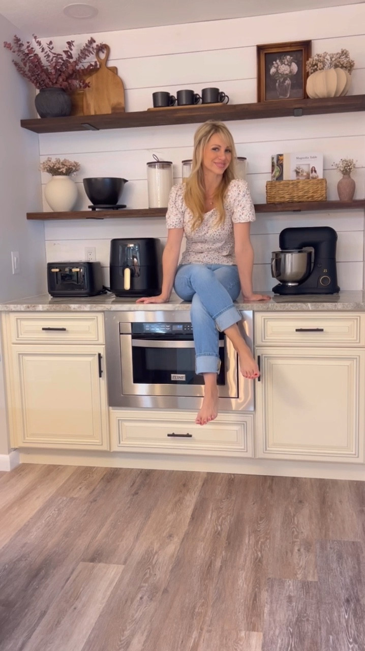 Sources and similar items from the kitchen shelves at our Florida home. Most of the floral is from Hobby lobby as well as the pots. I tried to link similar options from Amazon. The jars are from HomeGoods, but I also tried to link similar options to those. :) All the appliances are from Walmart. I linked some of the other items I have but aren’t showcased in this video. 

#LTKFindsUnder100 #LTKHome #LTKWatchNow