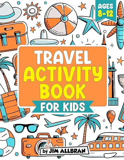 Travel Activity Book for Kids Ages 8-12: A fun-filled book of puzzles and games to keep you enter... | Amazon (US)