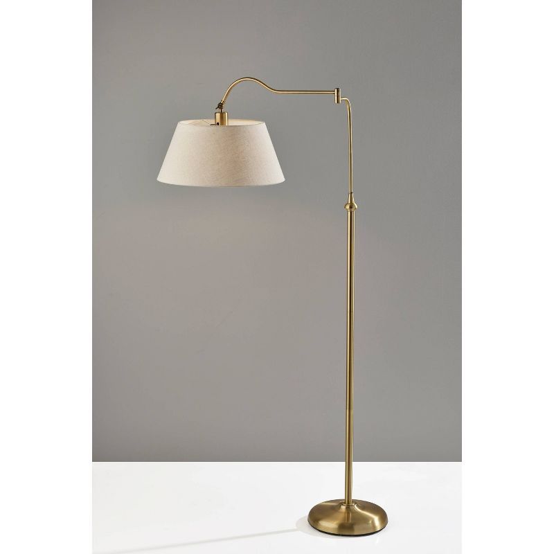 Rodeo Floor Lamp Antique Brass - Adesso | Target