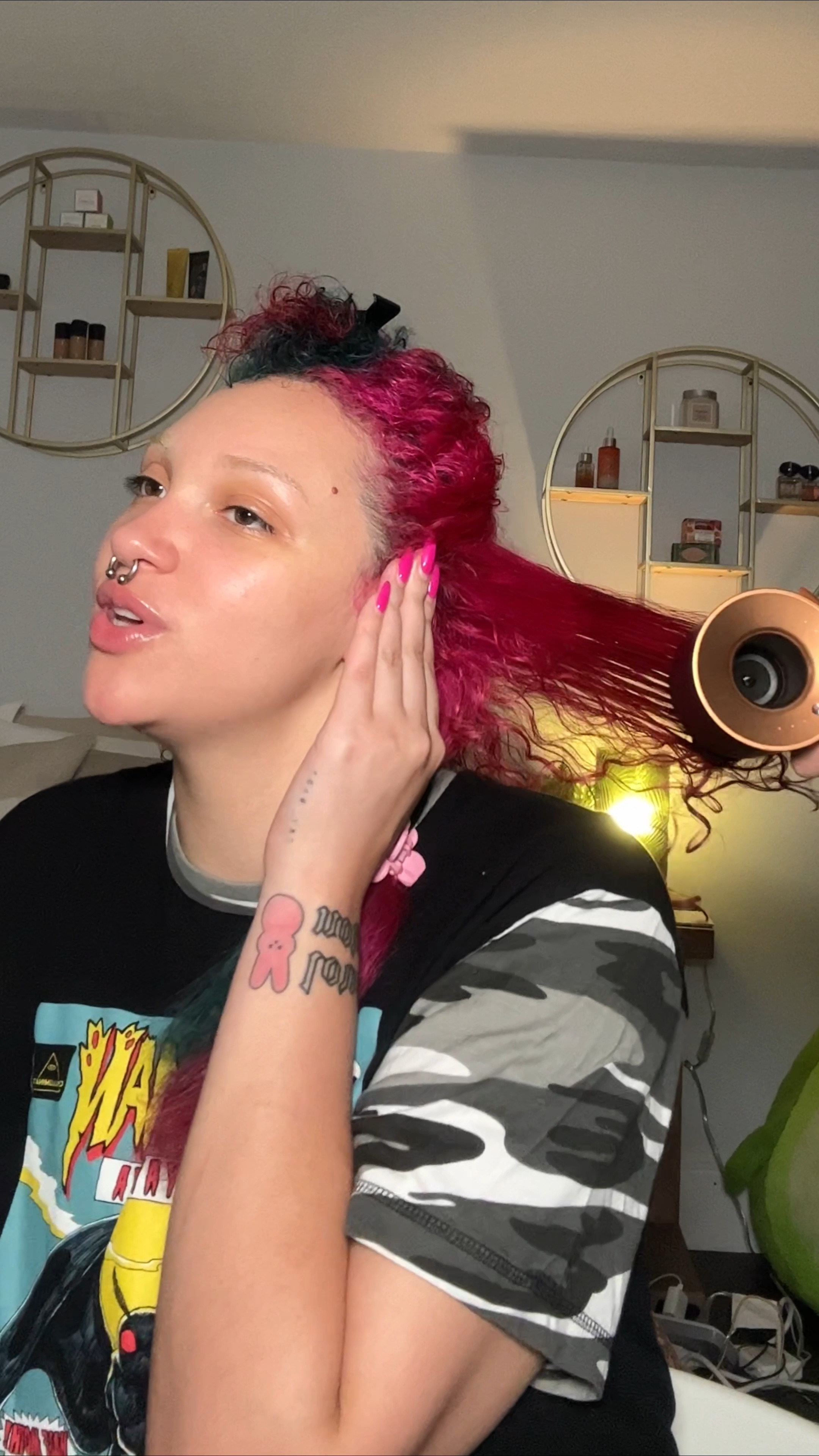 This curly to straight hair routine is perfect for that silky, salon quality flat ironed look! But if your sister is the one doing your hair… she might burn you😂 

#LTKbeauty #LTKVideo #LTKU