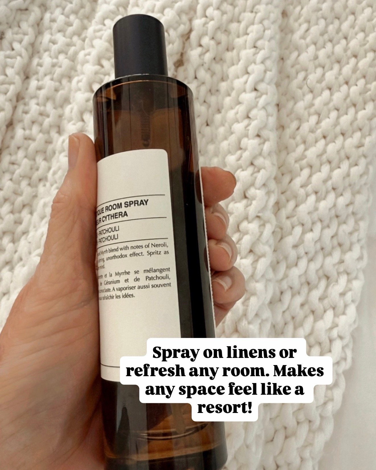 Room spray Cythera Aromatique
Geranium • incense • patchouli

#LTKHome #LTKOver40
