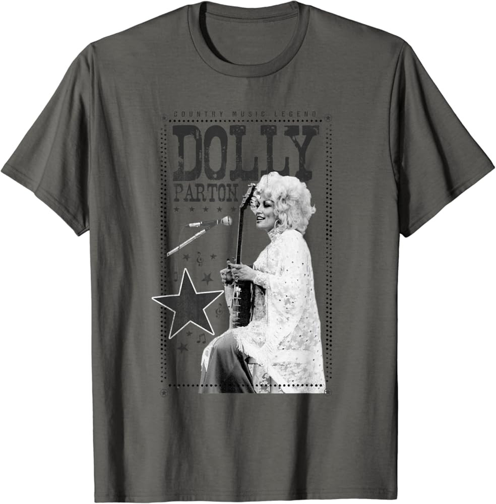 Dolly Parton Country Music Legend T-Shirt | Amazon (US)