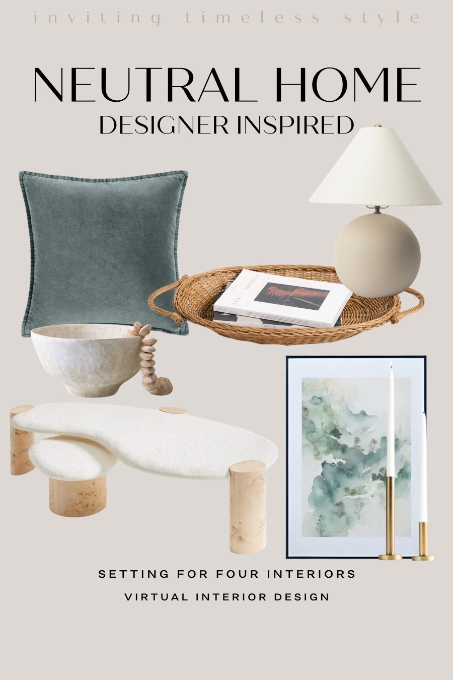 Neutral home finds- teal and beige color palette
Neutral aesthetic, aqua, blue decor, Crate & Barrel style, Amazon home, Target, living room, bedroom, earthy, coffee table decor, table lamp, tray, pillow, coffee table, Walmart, candle holder, organic modern, minimalist, 

#LTKFindsUnder50 #LTKFindsUnder100

#LTKsummer #LTKsale #LTKhome