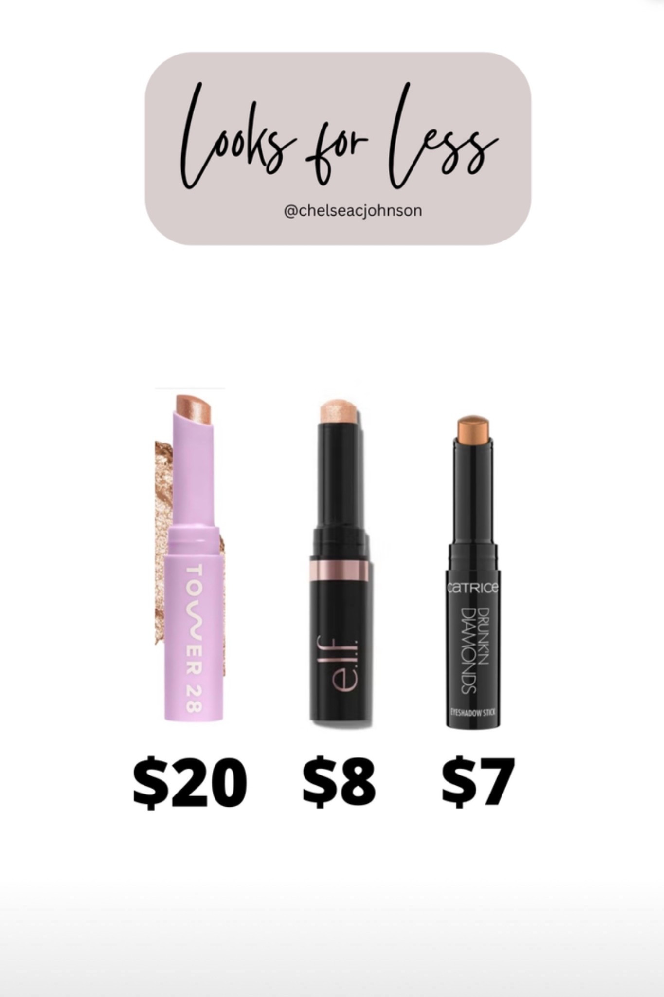 Eyeshadow sticks 

#LTKBeauty #LTKHoliday #LTKGiftGuide