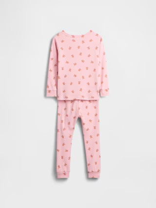 Kids & Baby Organic Brushed Cotton Holiday PJ Set | Gap (US)
