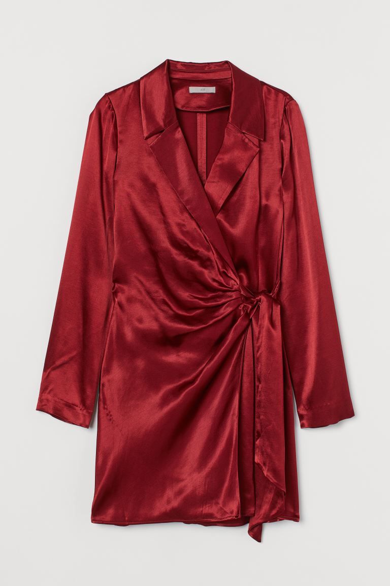 Satin Jacket Dress | H&M (US)