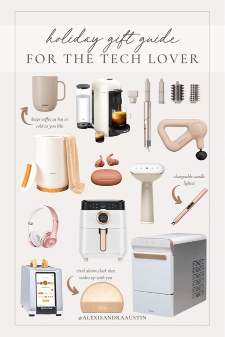 Holiday gift guide for the tech lover! I personally own and love the nugget ice maker- perfect for the person who has everything 

Holiday gift guide, Christmas gifting, neutral holiday vibes, tech finds, Nespresso, nugget ice maker, Beats, portable steamer, Ember mug, air fryer finds, neutral Christmas vibes, tech gift guide, candle lighter, towel warmer, gifting guide, Target, found it on Amazon, Amazon Christmas, shop the look'

#LTKSeasonal #LTKGiftGuide #LTKHoliday