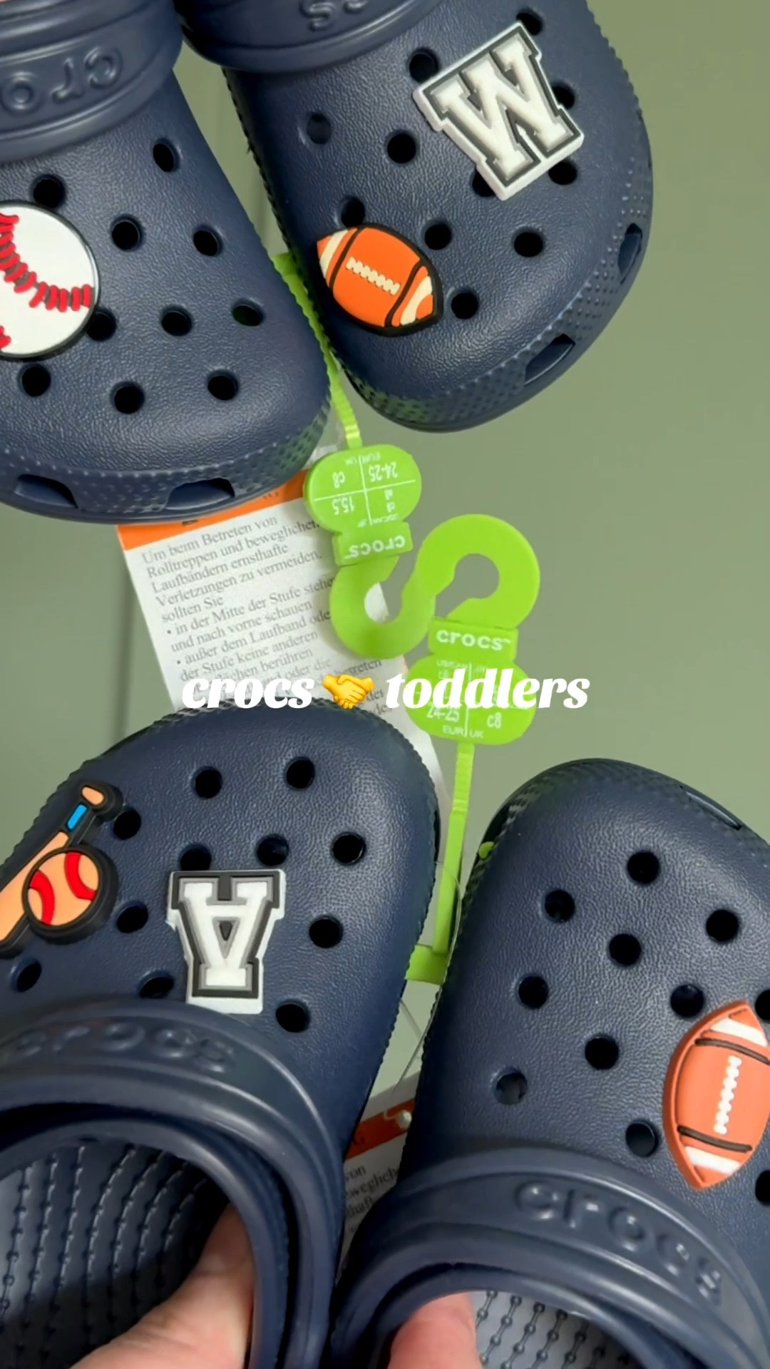 crocs are the best summer shoe for toddlers! So easy for them to put on and the charms make it so fun. Adding to the Easter basket! 💫🐰🧺

Crocs for toddlers, toddler crocs, cute toddler shoes, toddler boy shoes, toddler Easter basket, toddler Easter gifts, crocs for kids

#LTKSaleAlert #LTKmomlife #LTKKids
