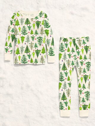 Printed Snug-Fit Pajama Set for Toddler & Baby | Old Navy (US)