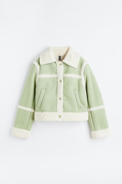 Teddy-lined Jacket | H&M (US + CA)