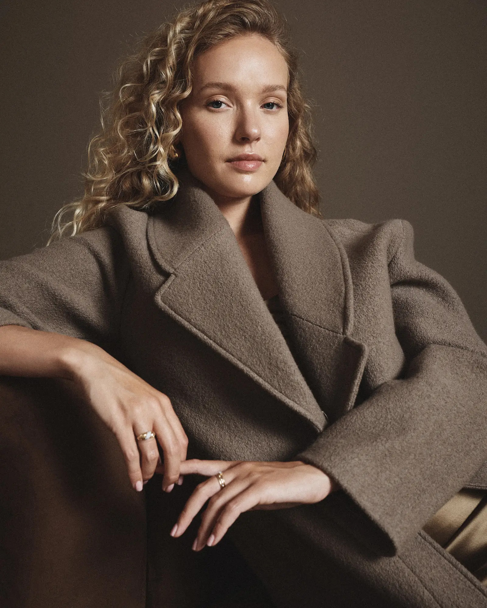 100% Merino Wool Shawl Collar Long Coat | Quince