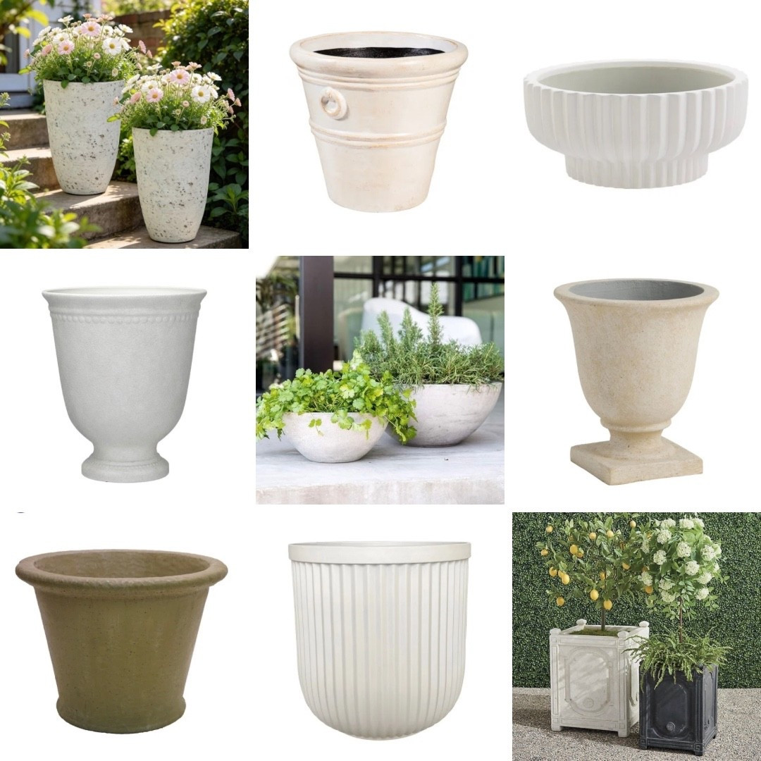 Spring planters are officially in bloom 🌸✨ Fresh greens, soft florals, and a little curb appeal magic—these urns make everything feel brighter and more inviting. 



#LTKHome #LTKSeasonal #LTKWedding