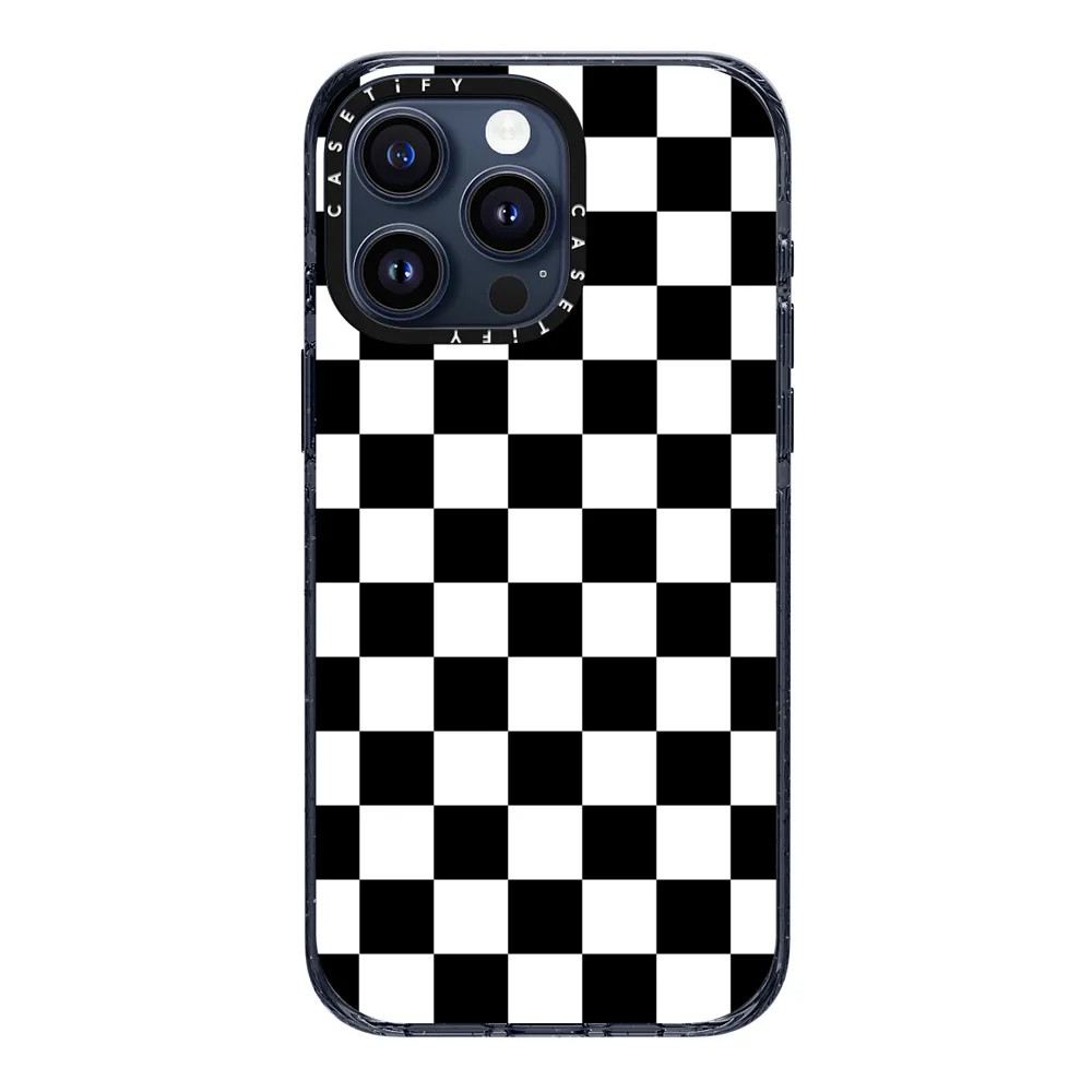 Black White Check Checkerboard Chess Board Two Tone Ska Pattern | Casetify (Global)