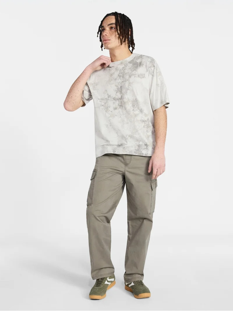 No Boundaries Oversize Tee with Short Sleeves, Men's XS-5XL | Walmart (US)