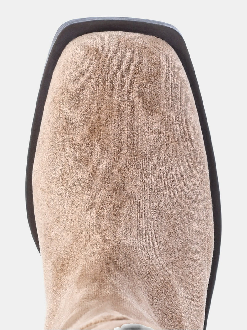 No Boundaries Women's Square Toe Western Boots | Walmart (US)