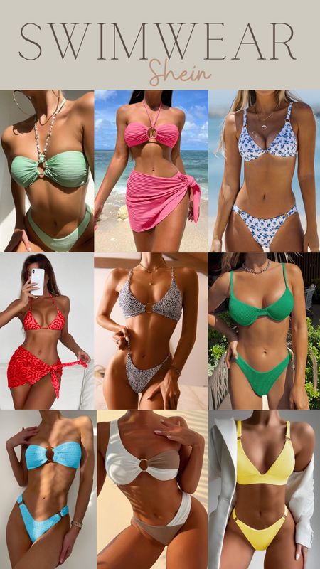 SHEIN bikini picks 

#shein #swim #bikini #swimwear #swimsuit #beach #resort #vacation #amazon #amazonfind

#LTKSeasonal #LTKswim #LTKunder50