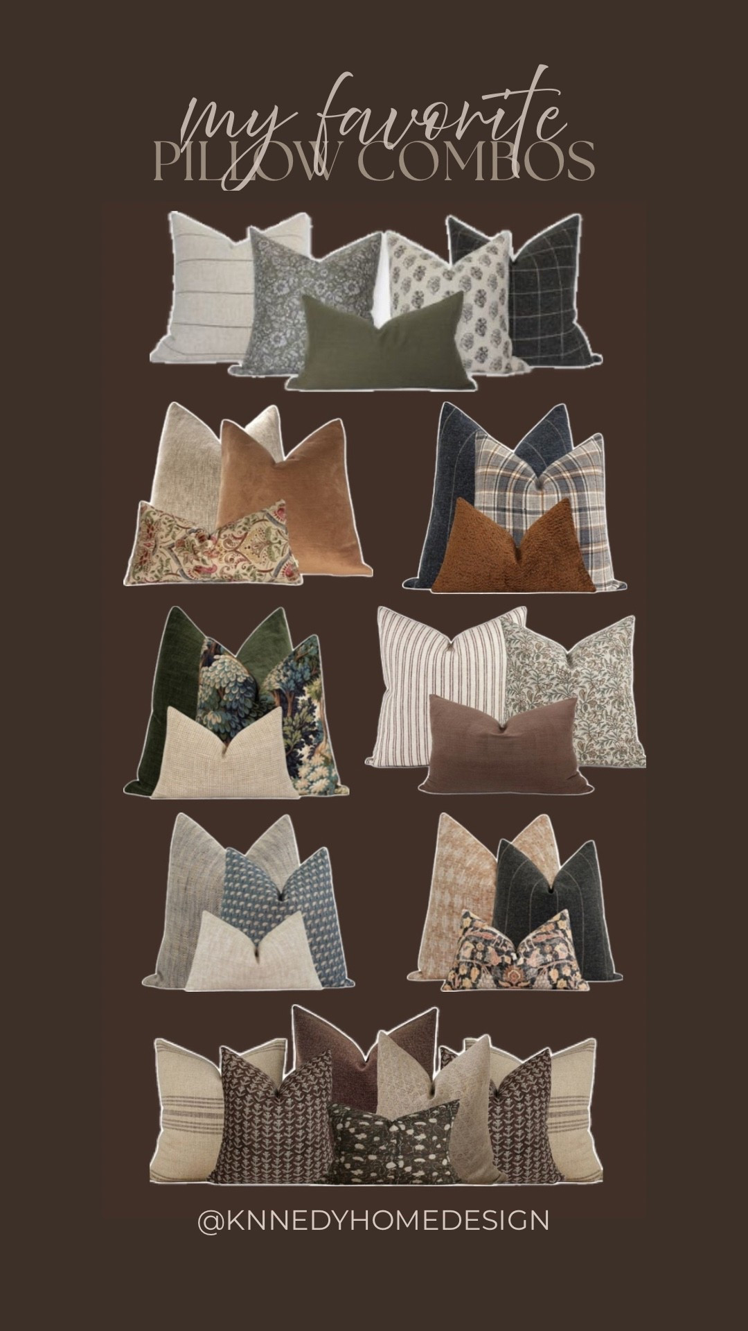 My favorite pillow combinations!! 🏡✨🧺🙌🏼 

#LTKStyleTip #LTKFindsUnder50 #LTKHome