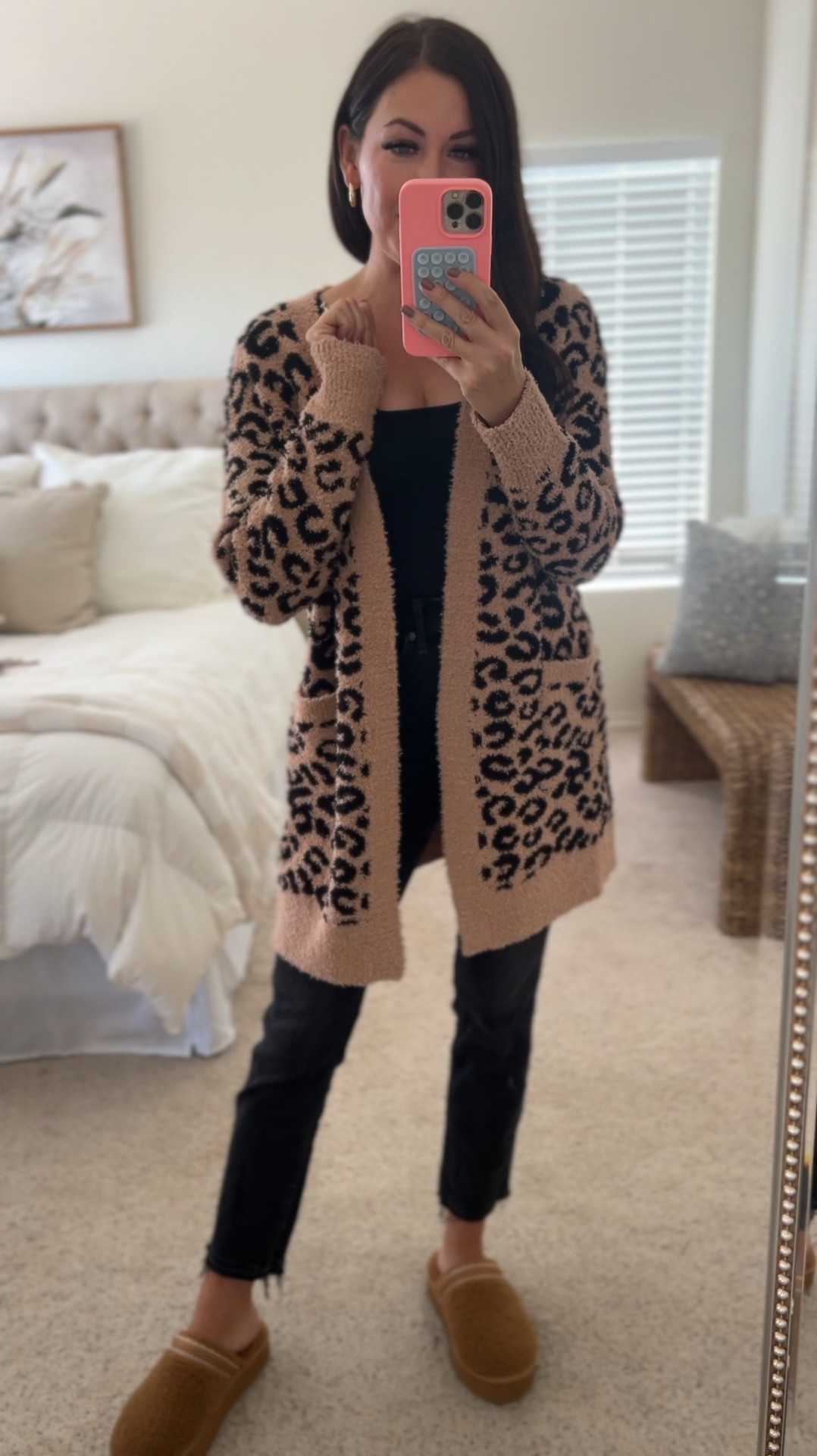 Walmart, barefoot dreams, dupe cardigan, restocked in the leopard! Wearing a small! This was my favorite travel item because it doubles as a cardigan and a blanket

#LTKSeasonal #LTKFindsUnder50 #LTKStyleTip
