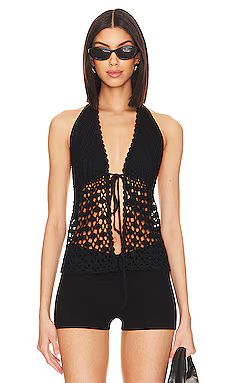 Alice Tie Front Top
                    
                    MORE TO COME | Revolve Clothing (Global)