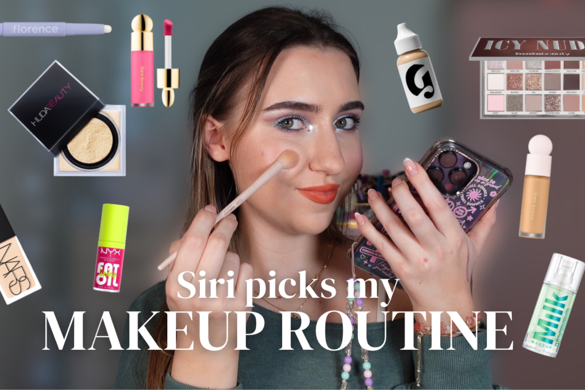 Siri picks my makeup… YouTube video 