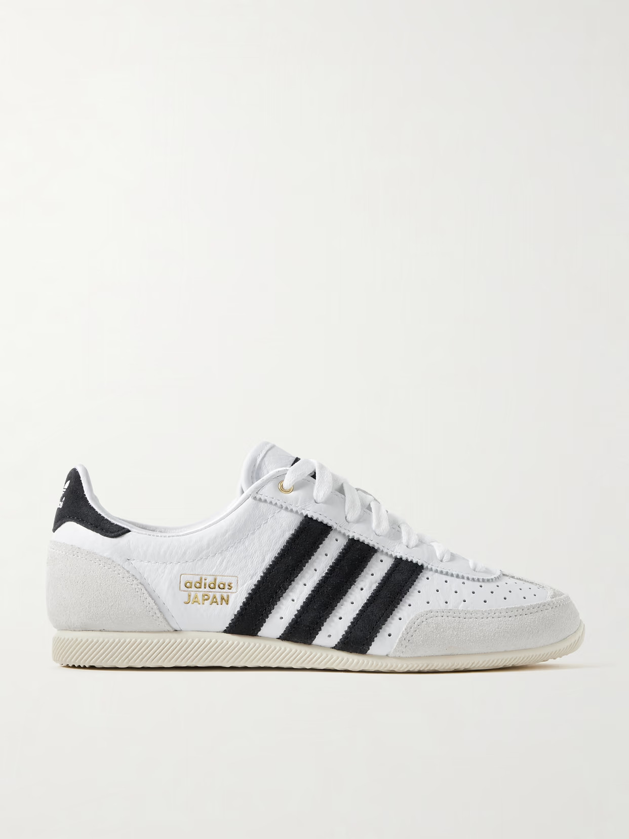 adidas Originals - Japan Suede And Textured-leather Sneakers - White | NET-A-PORTER (US)