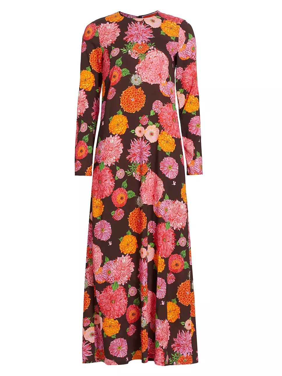 La DoubleJ Edition 33 Floral Long-Sleeve Maxi Dress | Saks Fifth Avenue
