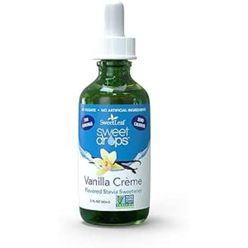 SweetLeaf Sweet Drops Liquid Stevia Sweetener, Vanilla Creme, 2 Fl Ounce | Amazon (US)