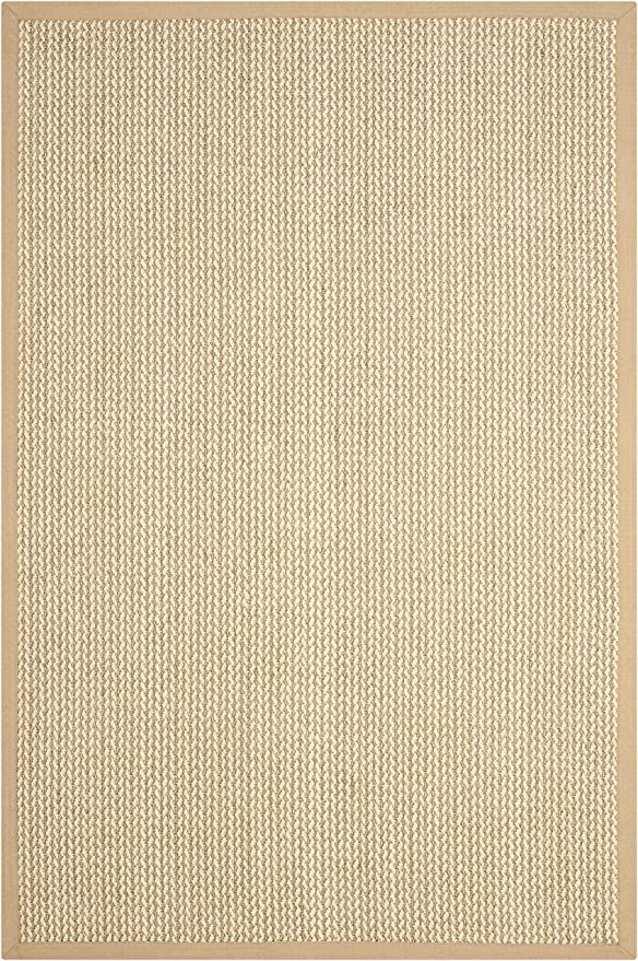 SAFAVIEH Natural Fiber Collection Area Rug - 8' x 10', Beige, Sisal Design, Easy Care, Ideal for ... | Amazon (US)