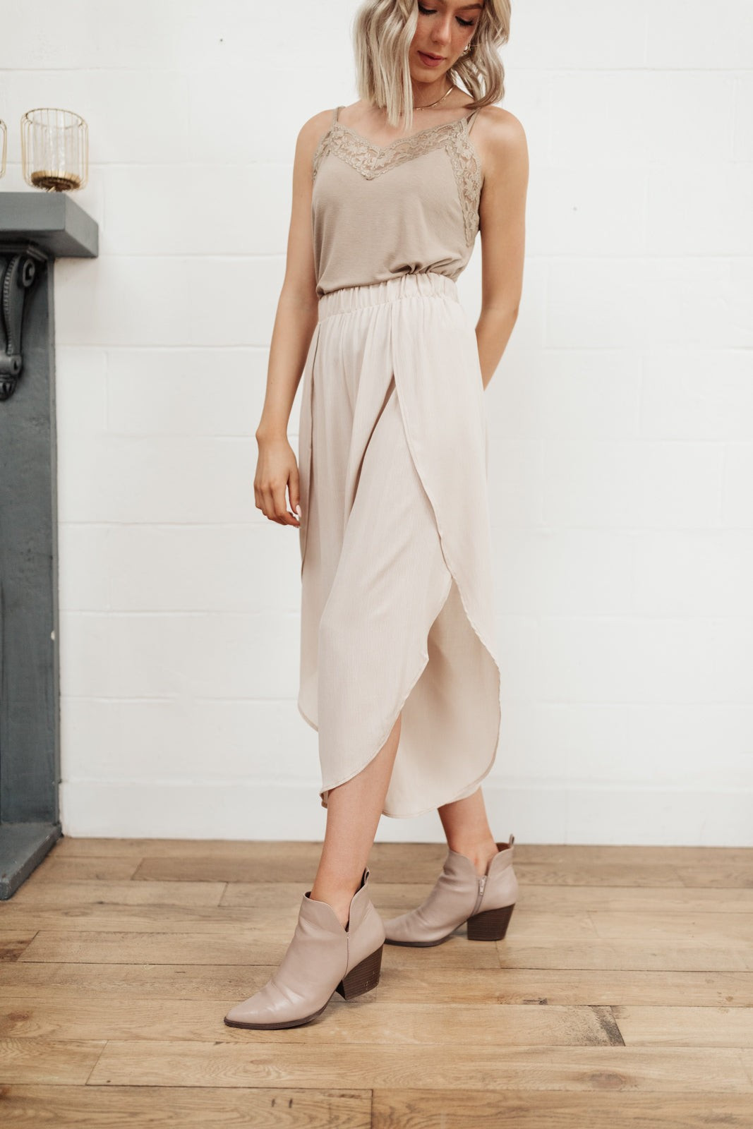 Spring Dream Pants In Sand | Peppered with leopard