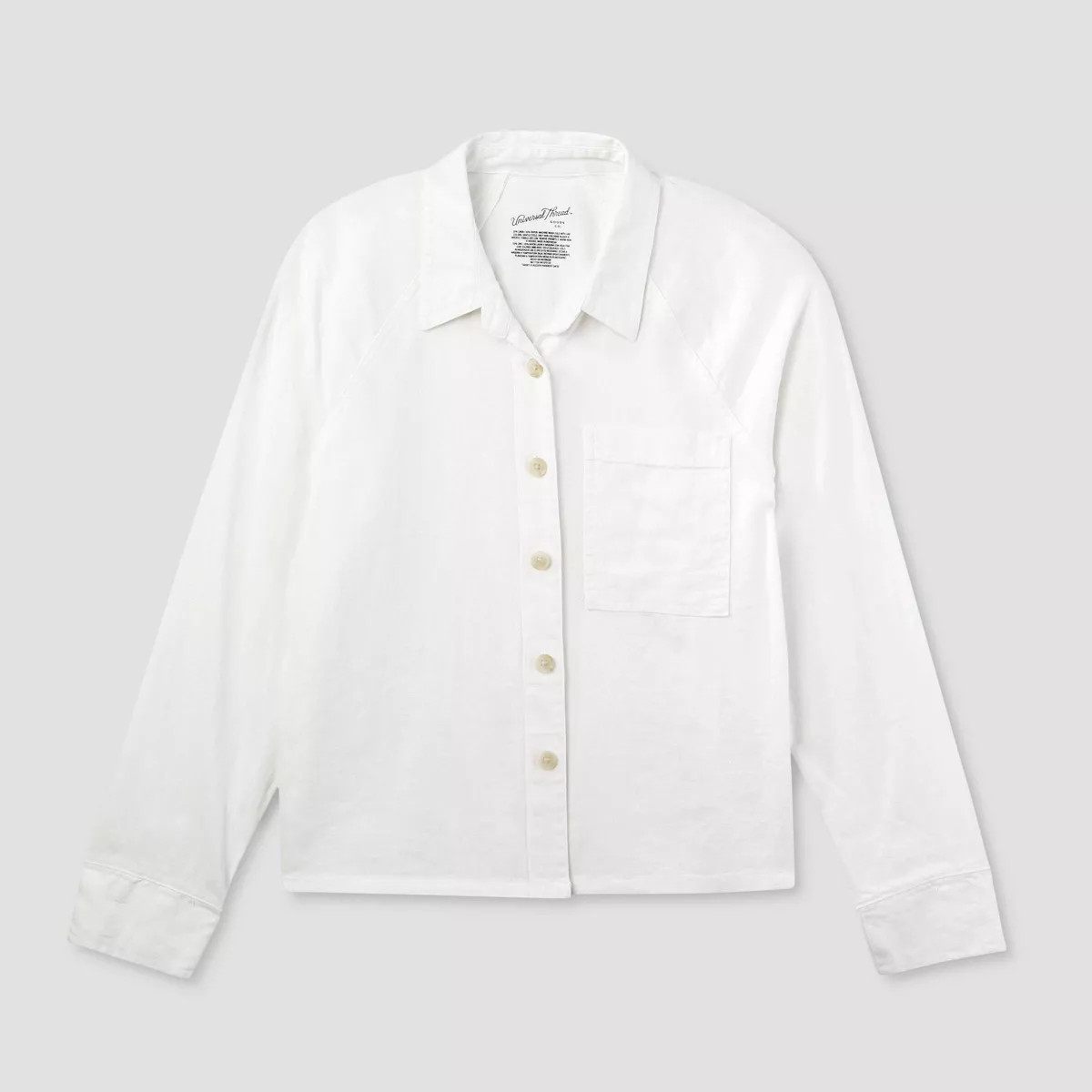 Women's Long Sleeve Adaptive Button-Down Shirt - Universal Thread™ | Target