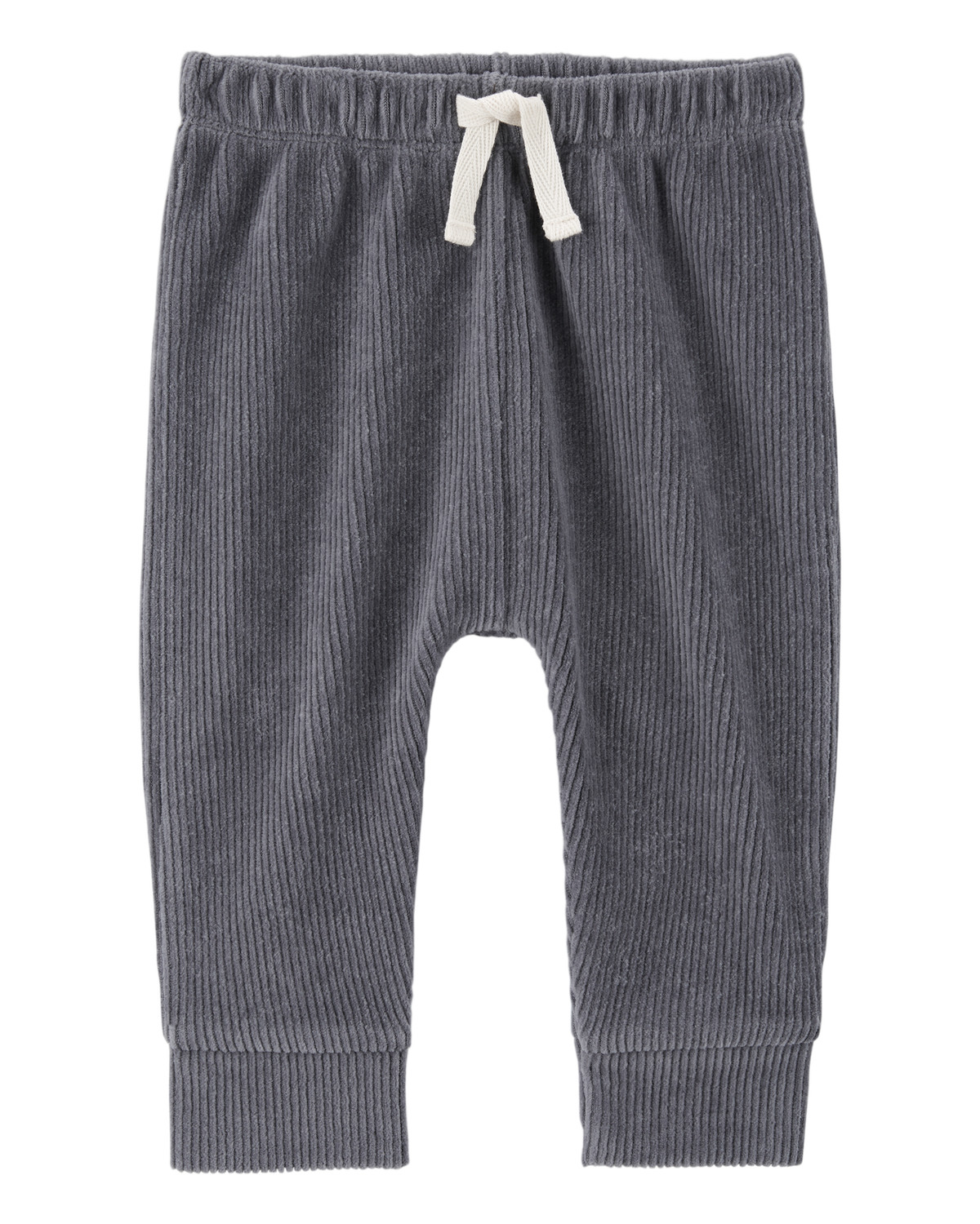 Baby Pull-On Ribbed Velour Pants - Carter's | Carter's | Carter's Inc