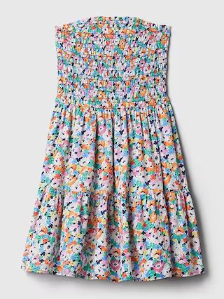 Strapless Smocked Mini Dress | Gap (US)